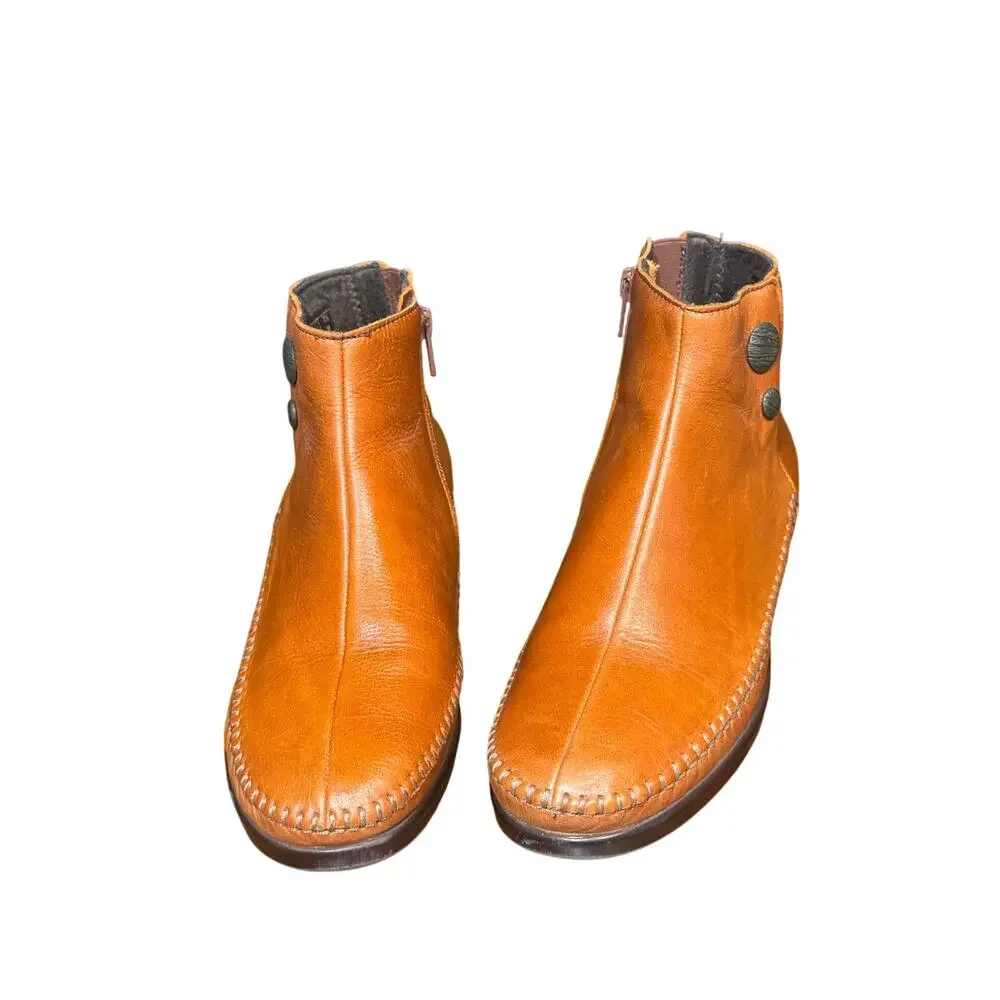 SAS Jade low leather boot size 7.5 - Picture 2 of 8